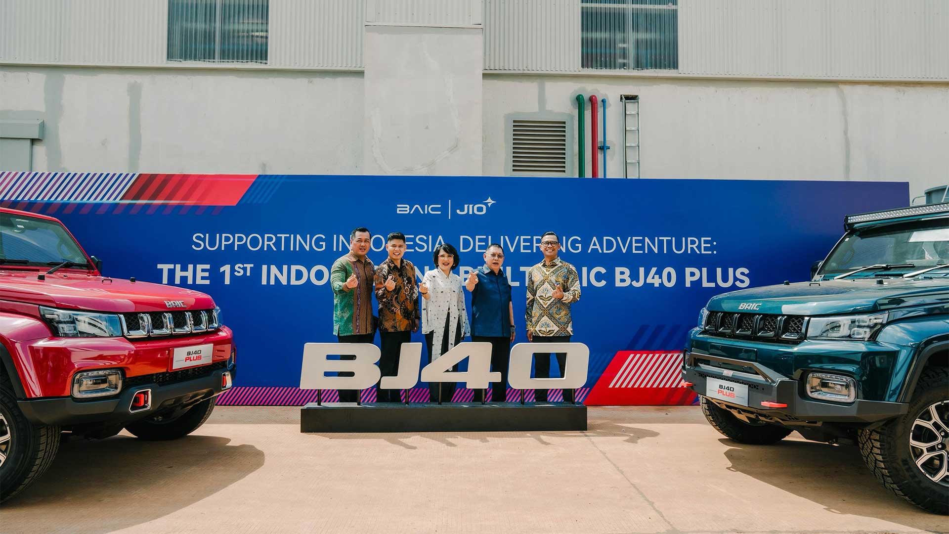 BAIC Ukir Sejarah di Indonesia, Resmikan Peluncuran BJ40 Plus Rakitan Lokal Pertama
